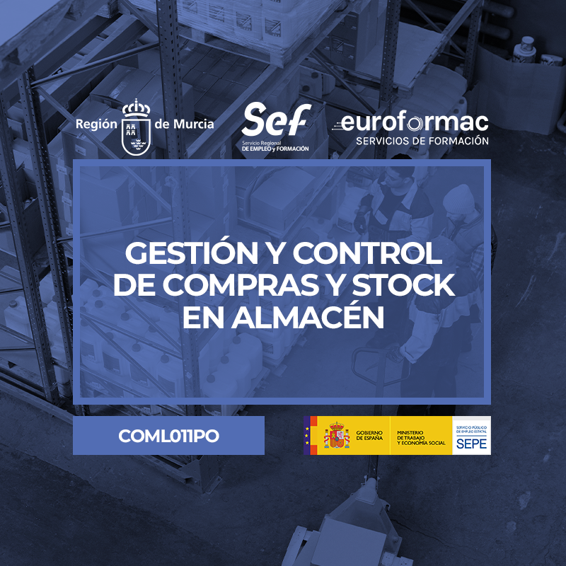 GESTIÓN Y CONTROL DE COMPRAS Y STOCK EN ALMACÉN GESTIÓN Y CONTROL DE COMPRAS Y STOCK EN ALMACÉN