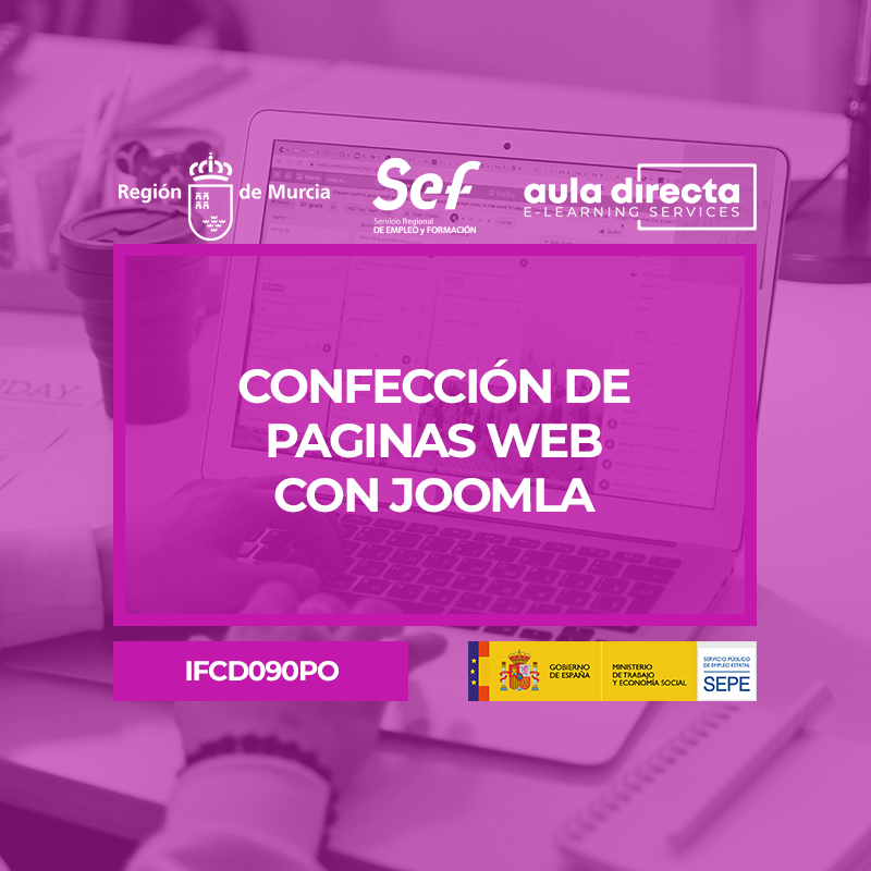 CONFECCIÓN DE PAGINAS WEB CON JOOMLA