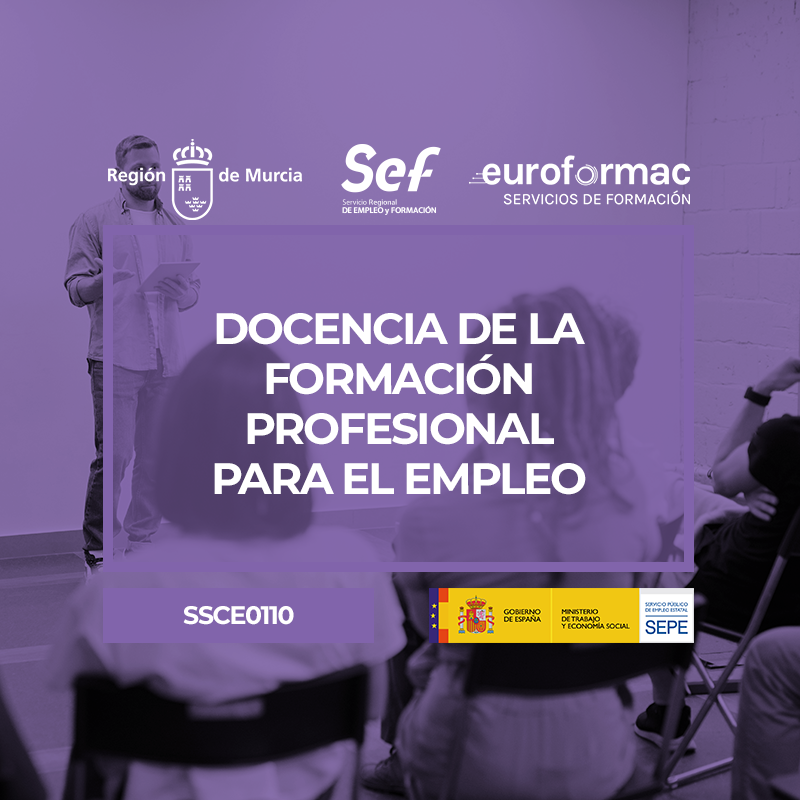 SSCE0110 - DOCENCIA DE LA FORMACIÓN PROFESIONAL PARA EL EMPLEO
