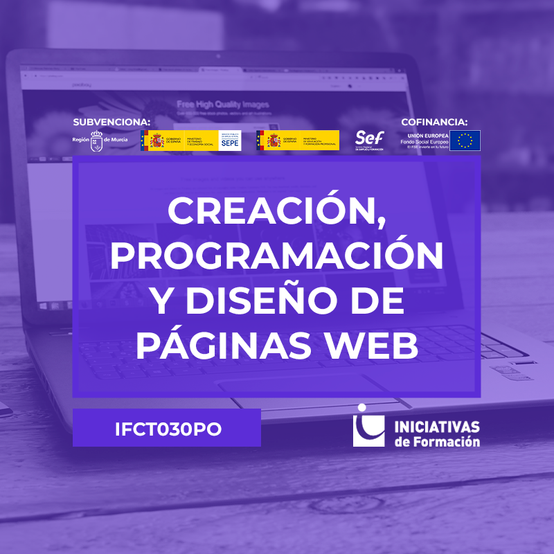 CREACIÓN, PROGRAMACIÓN Y DISEÑO DE PÁGINAS WEB
