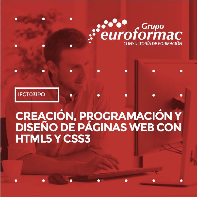 CREACIÓN, PROGRAMACIÓN Y DISEÑO DE PÁGINAS WEB CON HTML5 Y CSS3 CREACIÓN, PROGRAMACIÓN Y DISEÑO DE PÁGINAS WEB CON HTML5 Y CSS3