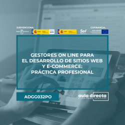 GESTORES ONLINE PARA EL DESARROLLO DE SITIOS WEB Y E-COMMERCE: PRÁCTICA PROFESIONAL