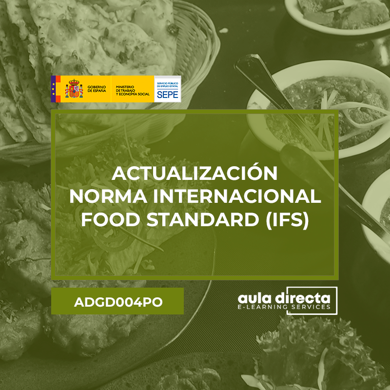 ACTUALIZACIÓN NORMA INTERNACIONAL FOOD STANDARD (IFS)