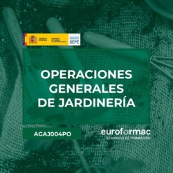 OPERACIONES GENERALES DE JARDINERÍA