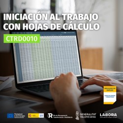 INICIACIÓN AL TRABAJO CON HOJAS DE CÁLCULO