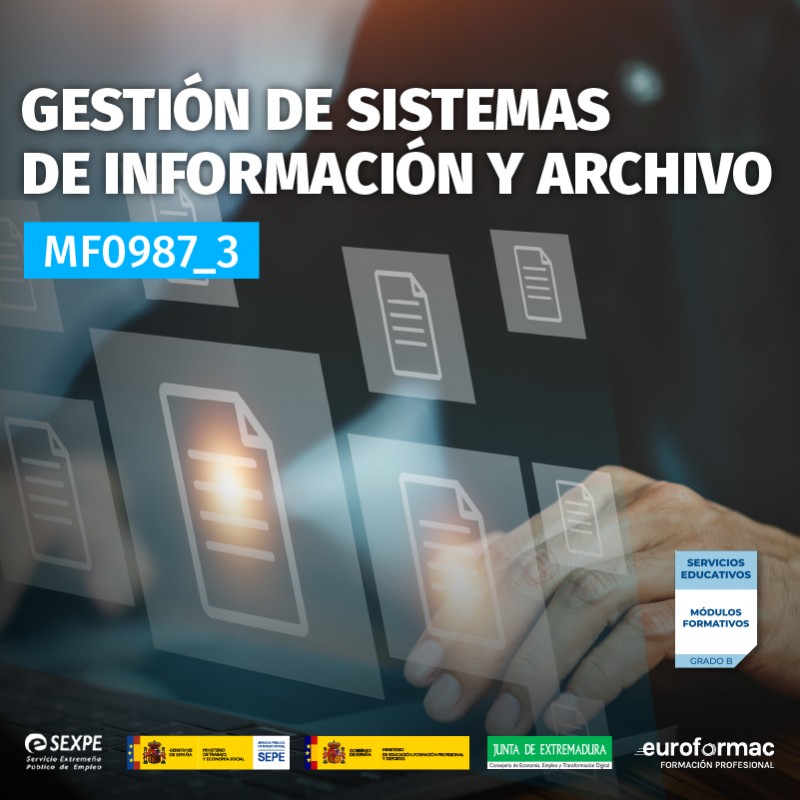 GESTIÓN DE SISTEMAS DE INFORMACIÓN Y ARCHIVO (MF0987_3)