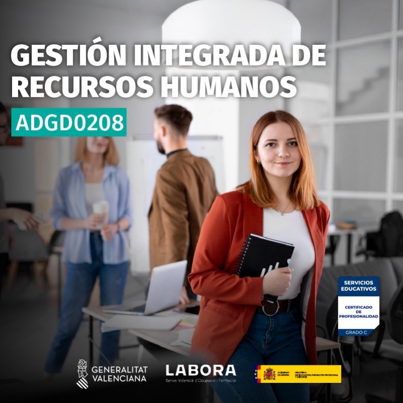 ADGD0208 - GESTIÓN INTEGRADA DE RECURSOS HUMANOS - (1210/2009 DE 17/JULIO BOE Nº 230 DEL 23/09/2009)