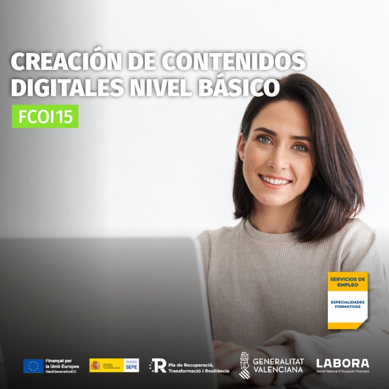 FCOI15 - CREACIÓN DE CONTENIDOS DIGITALES. NIVEL BÁSICO