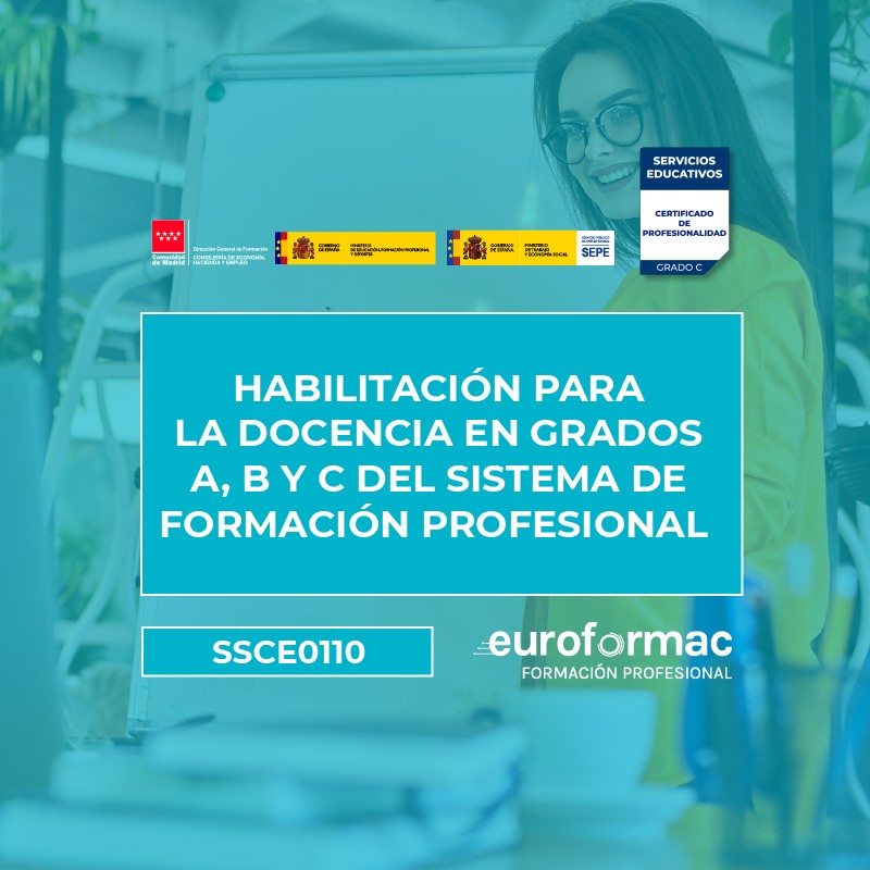 SSCE0110 - HABILITACIÓN PARA LA DOCENCIA EN GRADOS A, B Y C DEL SISTEMA DE FORMACIÓN PROFESIONAL