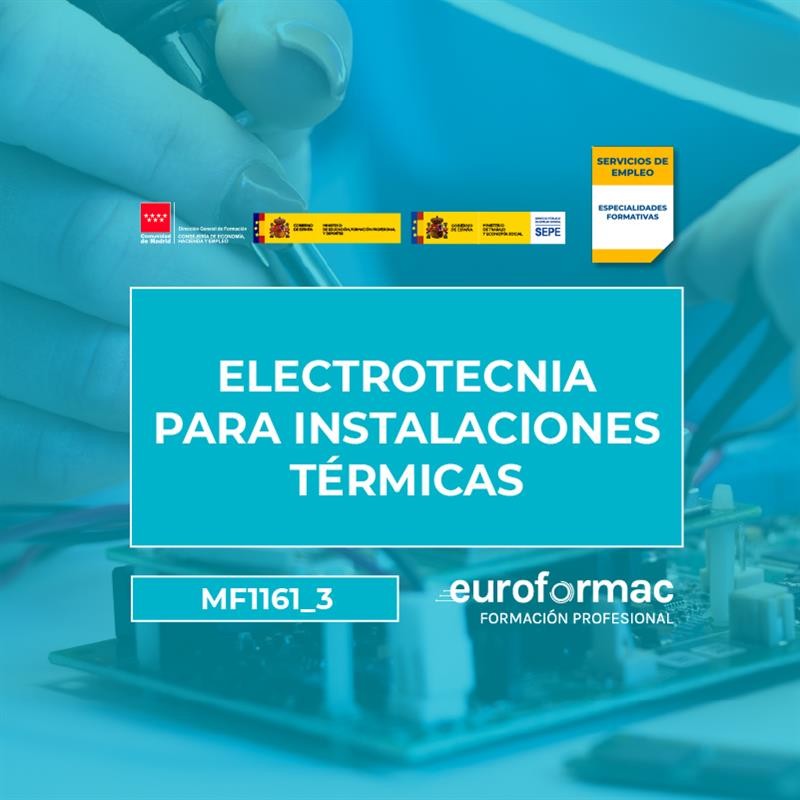 MF1161_3. ELECTROTECNIA PARA INSTALACIONES TÉRMICAS MF1161_3. ELECTROTECNIA PARA INSTALACIONES TÉRMICAS
