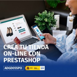 ADGD055PO - CREA TU TIENDA ON-LINE CON PRESTASHOP