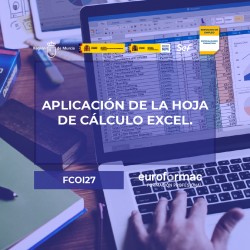 FCOI27 - APLICACIÓN DE LA HOJA DE CÁLCULO EXCEL. NIVEL INICIAL
