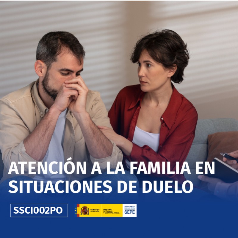 SSCI002PO - ATENCIÓN A LA FAMILIA EN SITUACIONES DE DUELO