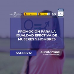 SSCE0212 - PROMOCIÓN PARA LA IGUALDAD EFECTIVA DE MUJERES Y HOMBRES
