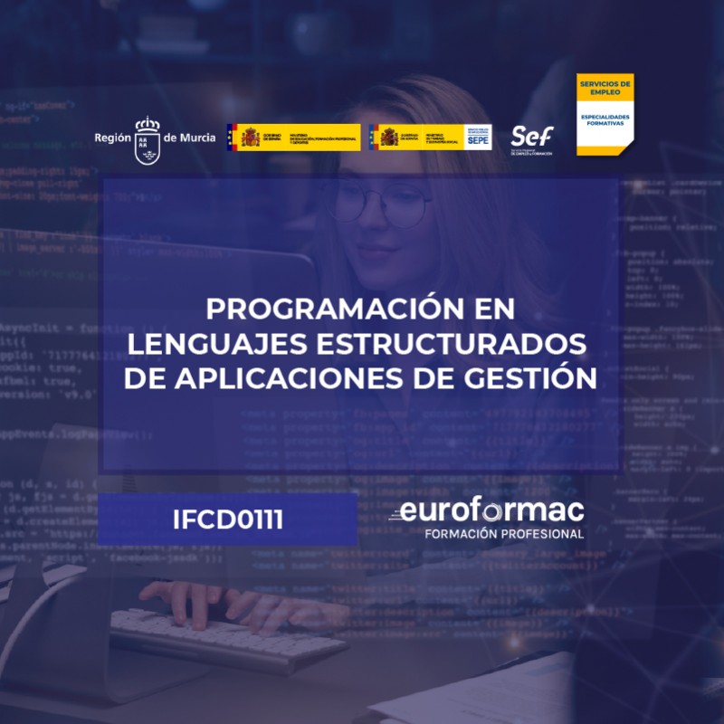 IFCD0111 - PROGRAMACIÓN EN LENGUAJES ESTRUCTURADOS DE APLICACIONES DE GESTIÓN IFCD0111 - PROGRAMACIÓN EN LENGUAJES ESTRUCTURADOS DE APLICACIONES DE GESTIÓN