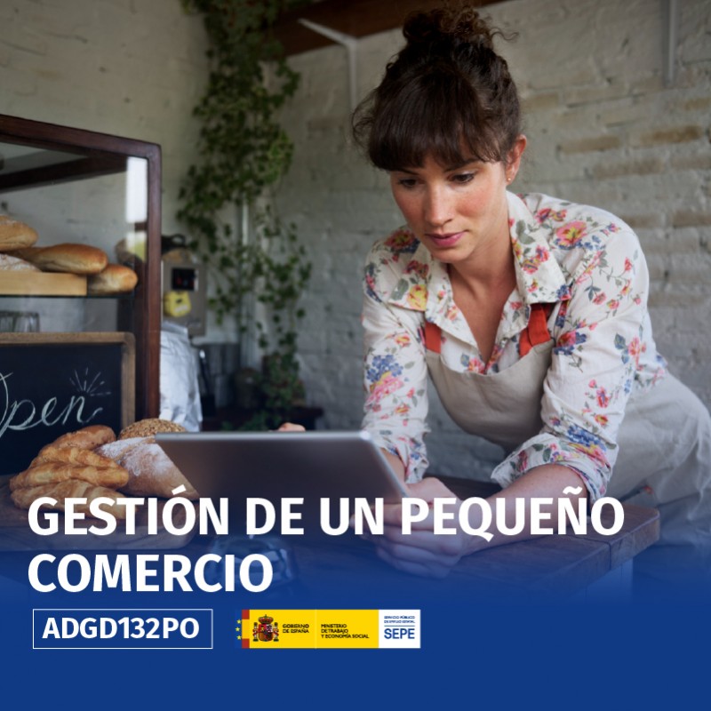 ADGD132PO - GESTIÓN DE UN PEQUEÑO COMERCIO