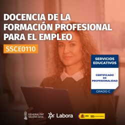 SSCE0110 - DOCENCIA DE LA FORMACIÓN PROFESIONAL PARA EL EMPLEO