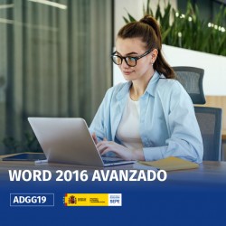 ADGG19 - MS WORD 2016 AVANZADO (ACCESIBLE)
