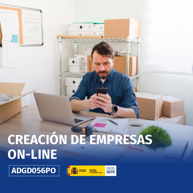 ADGD056PO - CREACIÓN DE EMPRESAS ON-LINE