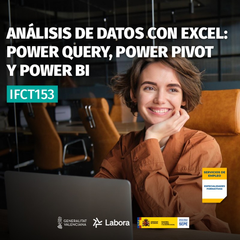IFCT153 - ANÁLISIS DE DATOS CON EXCEL: POWER QUERY, POWER PIVOT Y POWER BI