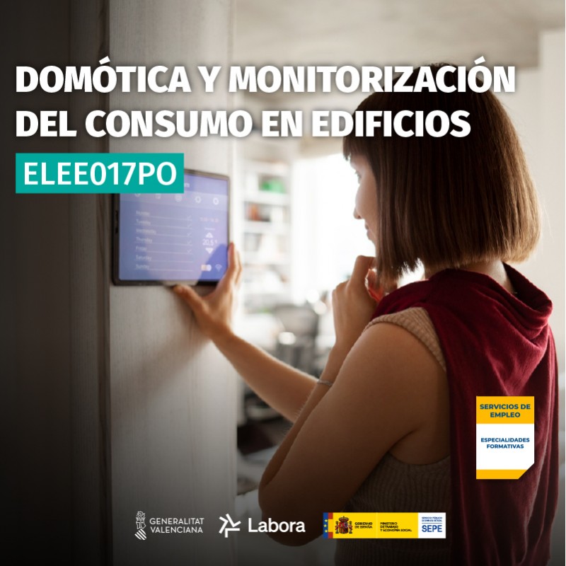 ELEE017PO - DOMOTICA Y MONITORIZACION DEL CONSUMO EN EDIFICIOS