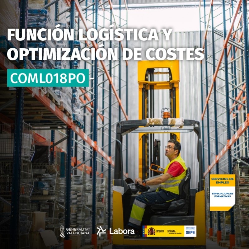 COML018PO - FUNCIÓN LOGÍSTICA Y OPTIMIZACIÓN DE COSTES
