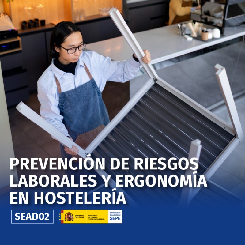 SEAD02 - PREVENCIÓN DE RIESGOS LABORALES Y ERGONOMÍA EN HOSTELERÍA