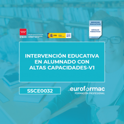 SSCE0032 - INTERVENCIÓN EDUCATIVA EN ALUMNADO CON ALTAS CAPACIDADES-V1