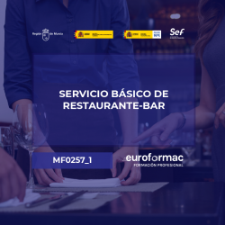 MF0257_1 - SERVICIO BÁSICO DE RESTAURANTE-BAR (HOTR0208)
