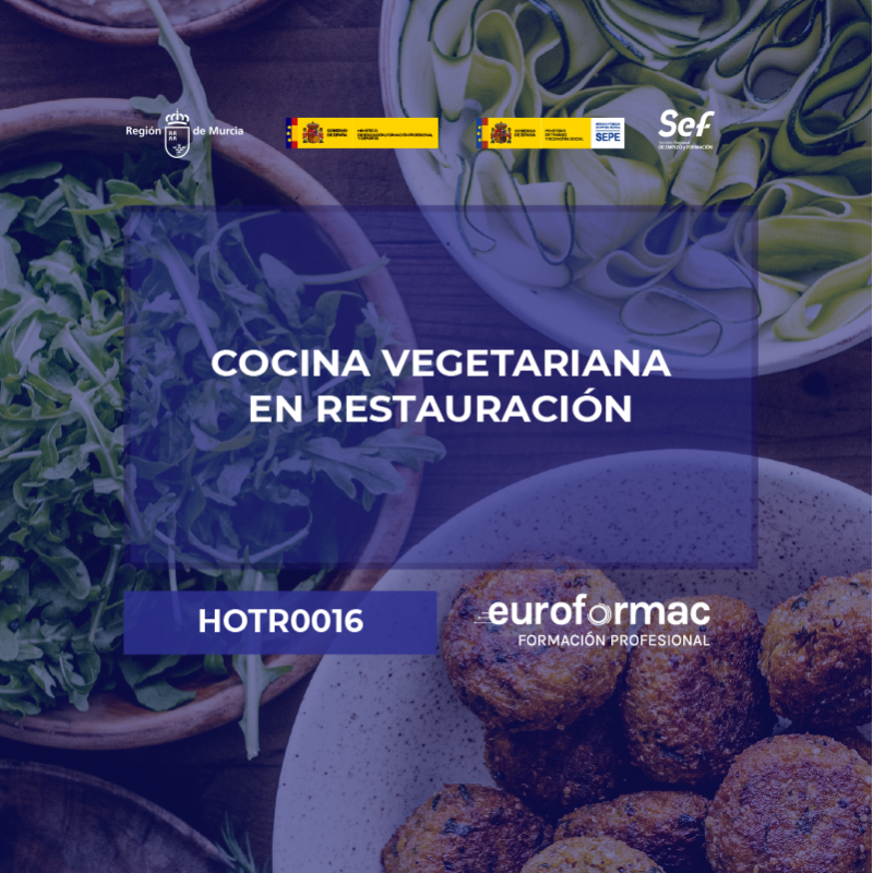 HOTR0016 - COCINA VEGETARIANA EN RESTAURACIÓN