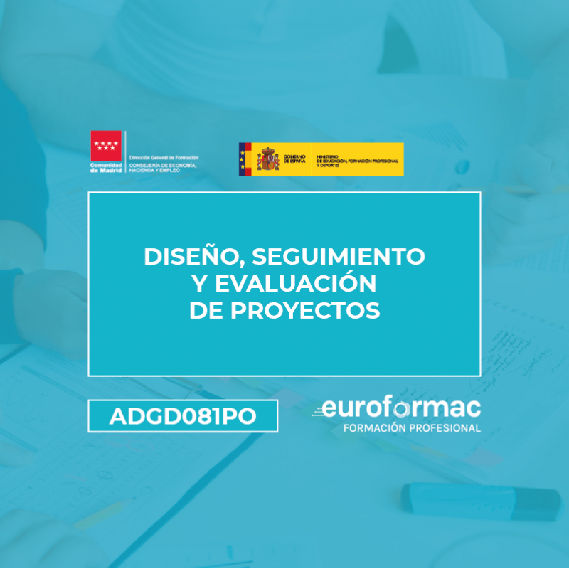 ADGD081PO - DISEÑO, SEGUIMIENTO Y EVALUACIÓN DE PROYECTOS-V1
