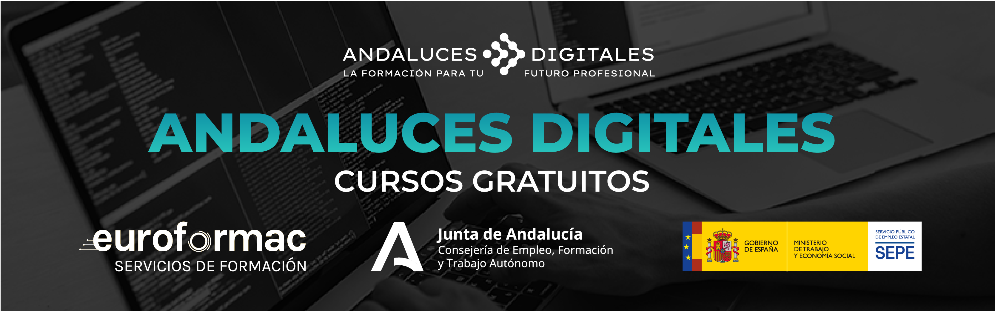 Cursos gratuitos Andaluces Digitales Málaga