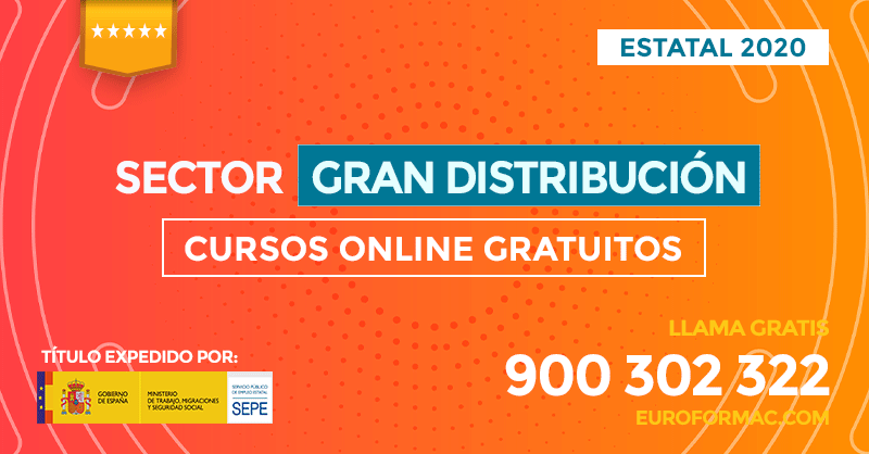 Cursos gratuitos online Sector GRAN DISTRIBUCIÓN
